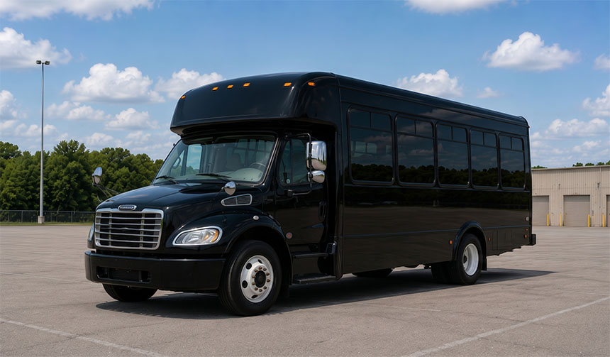 18-passenger minibus for charter in Plantation, FL