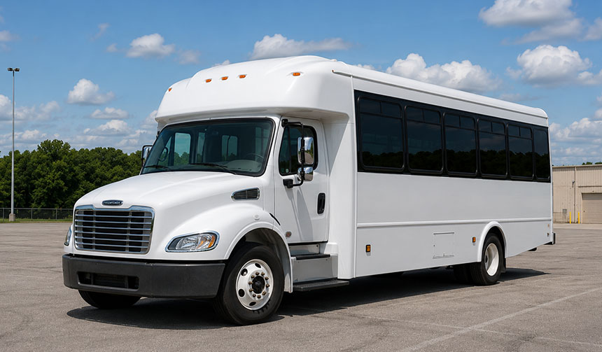 25-passenger minibus for charter in Plantation, FL