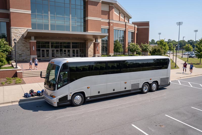 Sports Team Charter Bus Rentals in Plantation, FL
